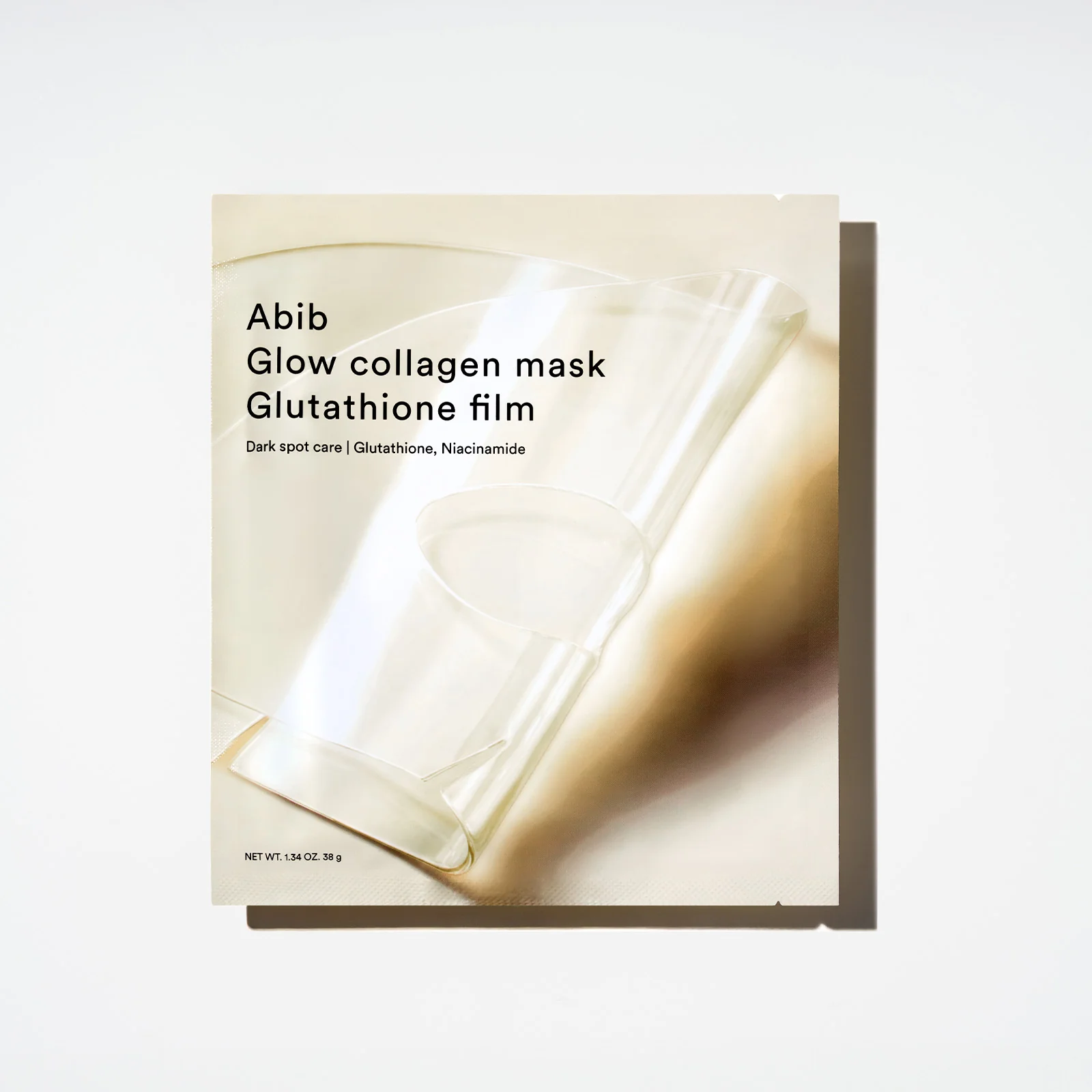 Abib Glow Collagen Mask Glutathione Film 1Pcs  W cosmetics