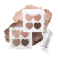 Load image into Gallery viewer, Flortte Love Yourself 4-Color Eyeshadow Palette