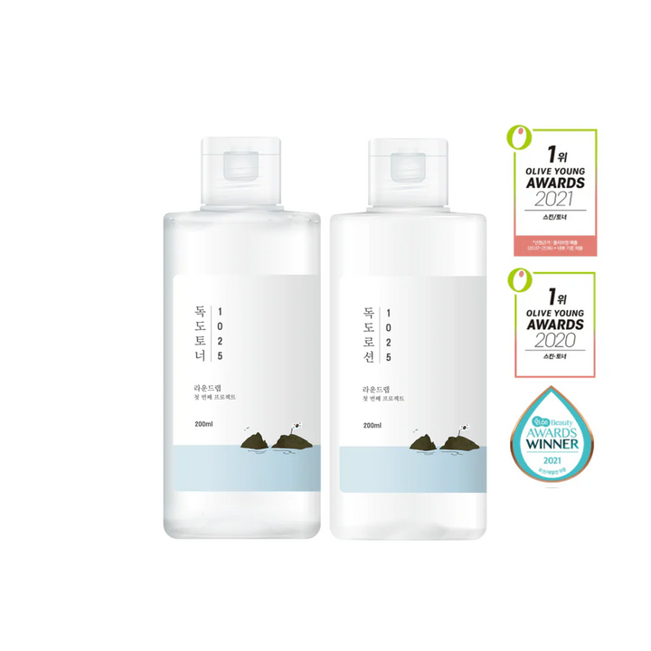 Round Lab 1025 Dokdo Toner + Lotion Duo (200ml+200ml)