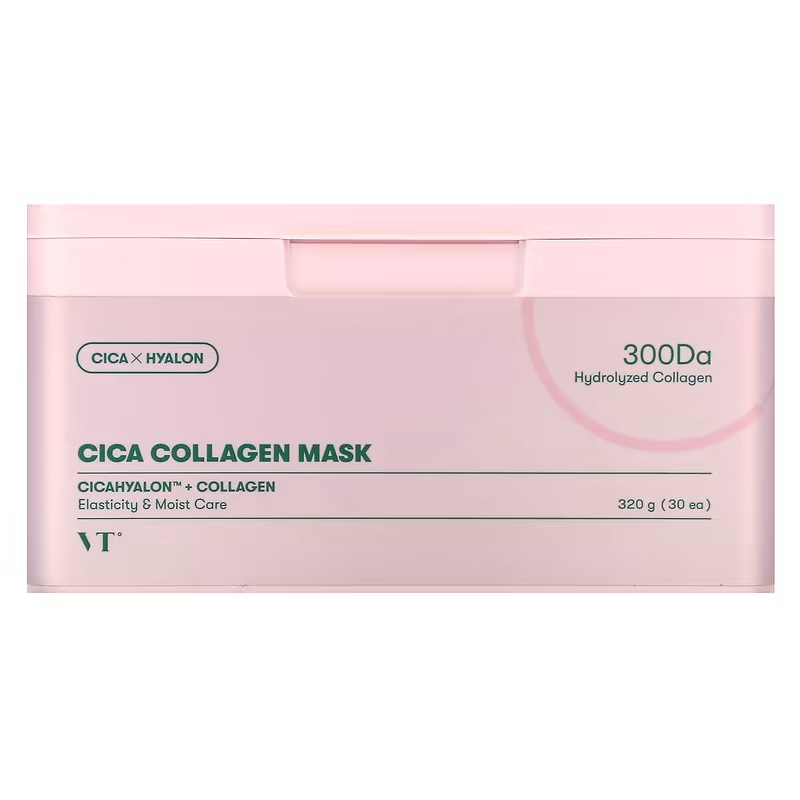 VT Cosmetics Cica Collagen Mask 30ea – W Cosmetics