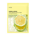Load image into Gallery viewer, Anua Green Lemon Vita C Blemish Serum Mask 25ml 1pc