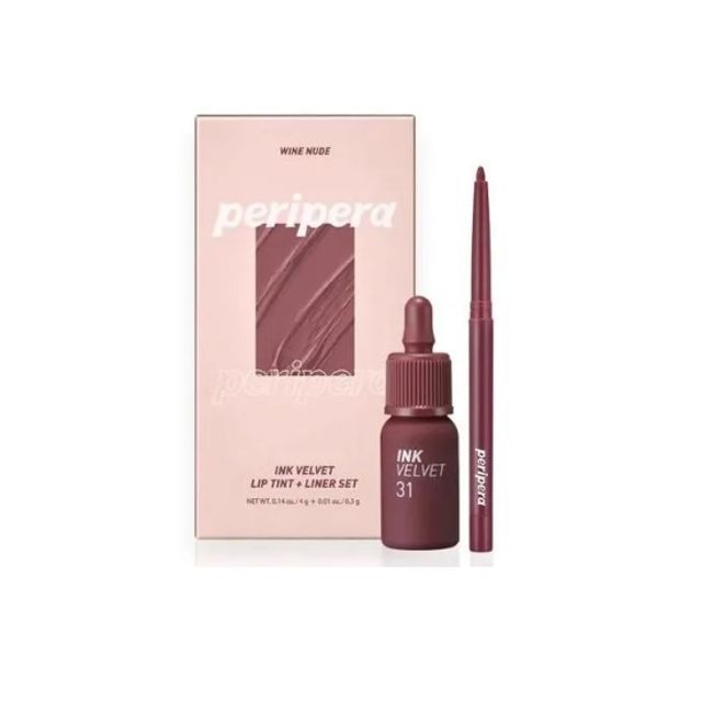 Peripera Ink Velvet + Lip Liner Set