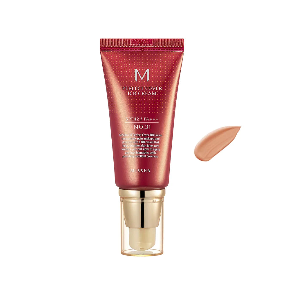 Missha M Perfect Covering BB Cream No.31 Golden Beige 50ml – W