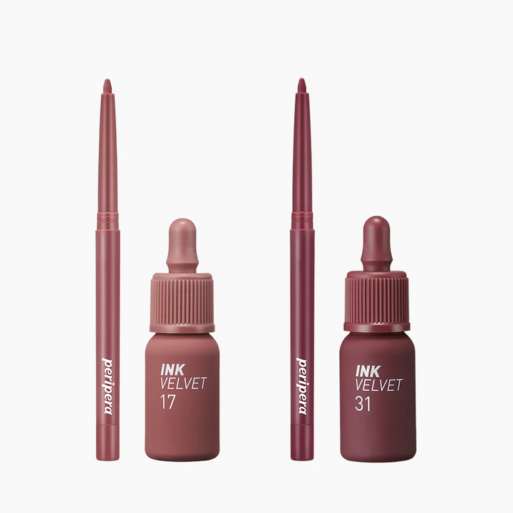 Peripera Ink Velvet + Lip Liner Set