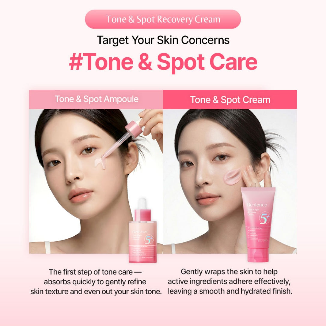 Redence Tone&Spot Recovery Cream 80ml
