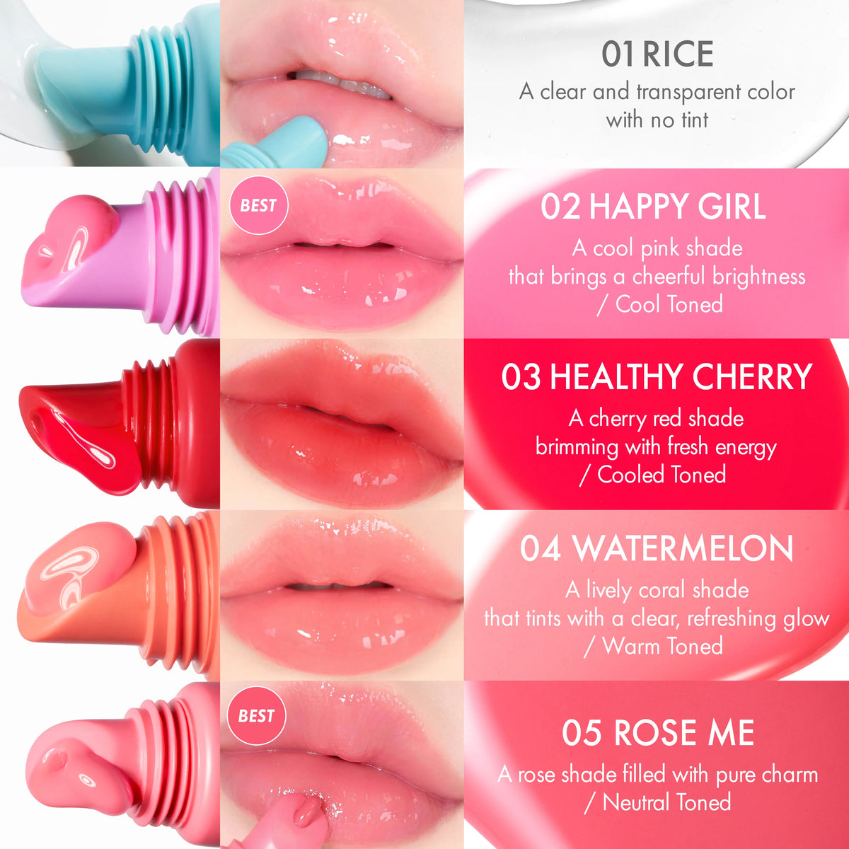 Amuse Care/Tint Balm Keyring