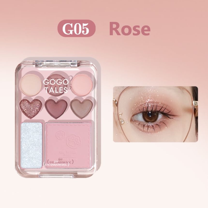 GogoTales Sticky Sweetheart Blush Eyeshadow Palette 9.5g