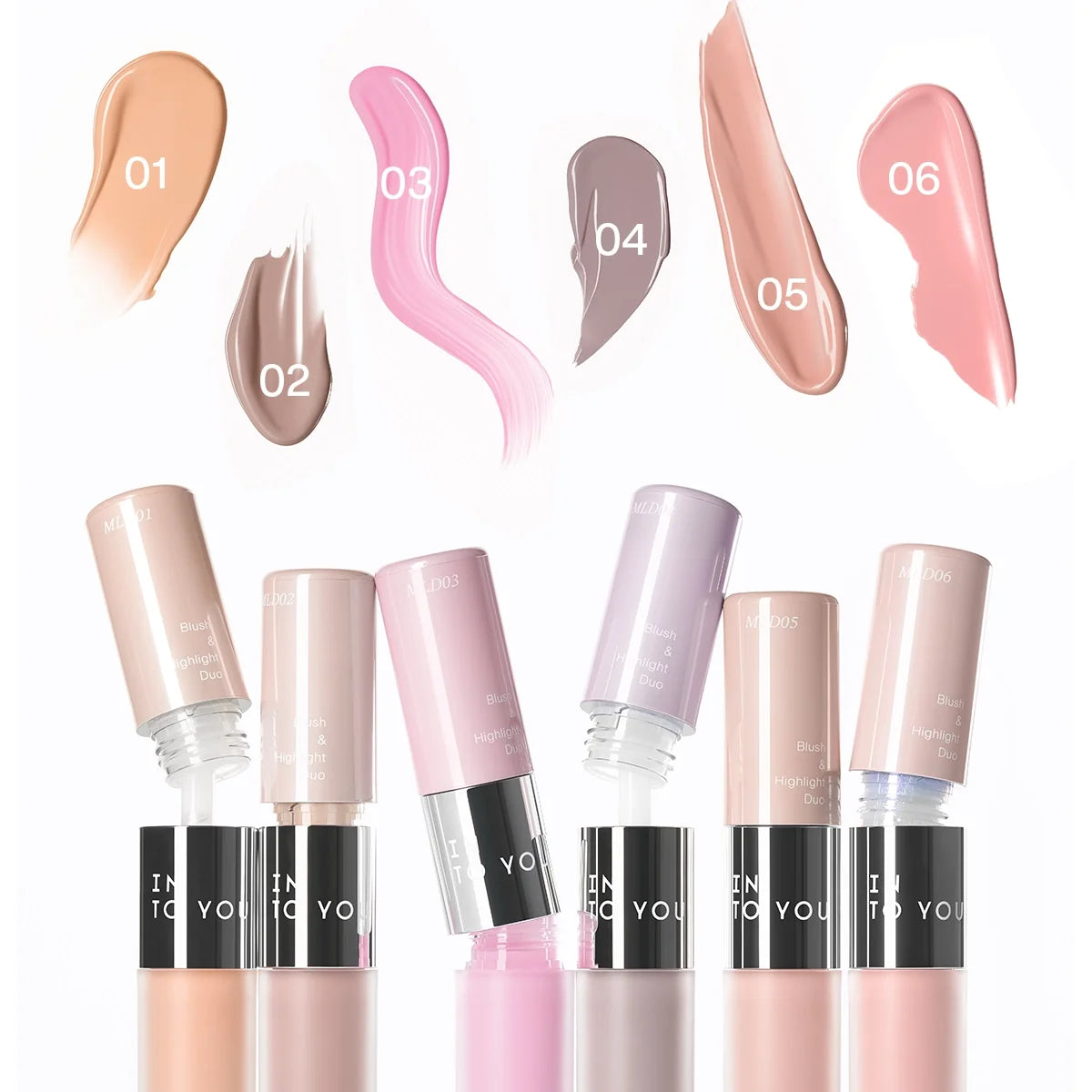 INTO YOU Blush & Highlight Duo