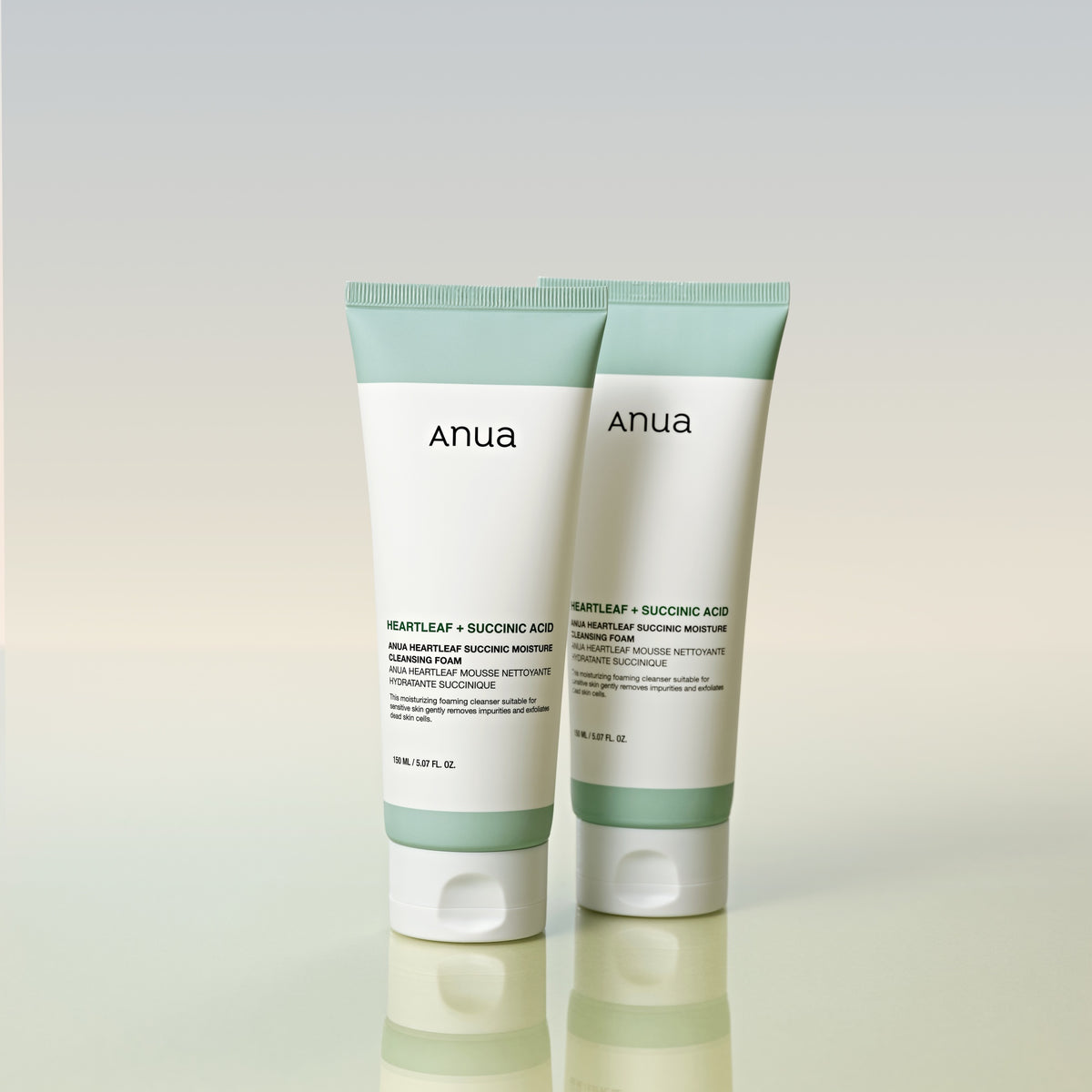 Anua Heartleaf Succinic Moisture Cleansing Foam