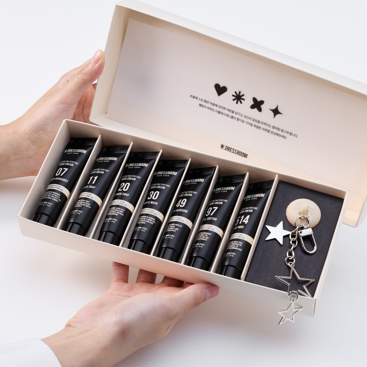 W.DRESSROOM Perfume Hand Cream Universe Set 15ml*7