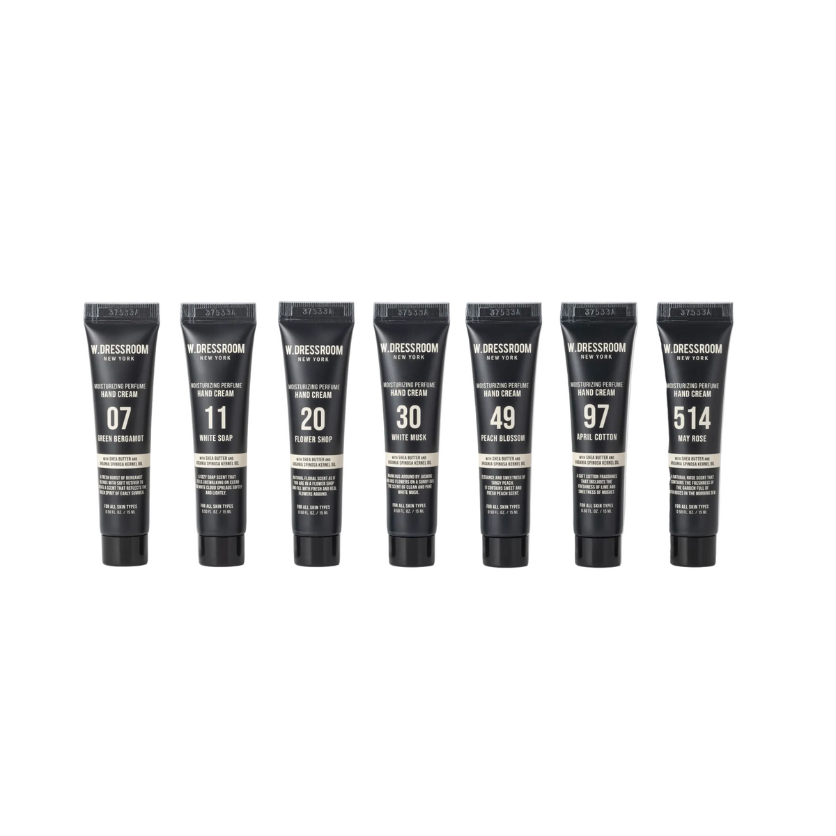 W.DRESSROOM Perfume Hand Cream Universe Set 15ml*7