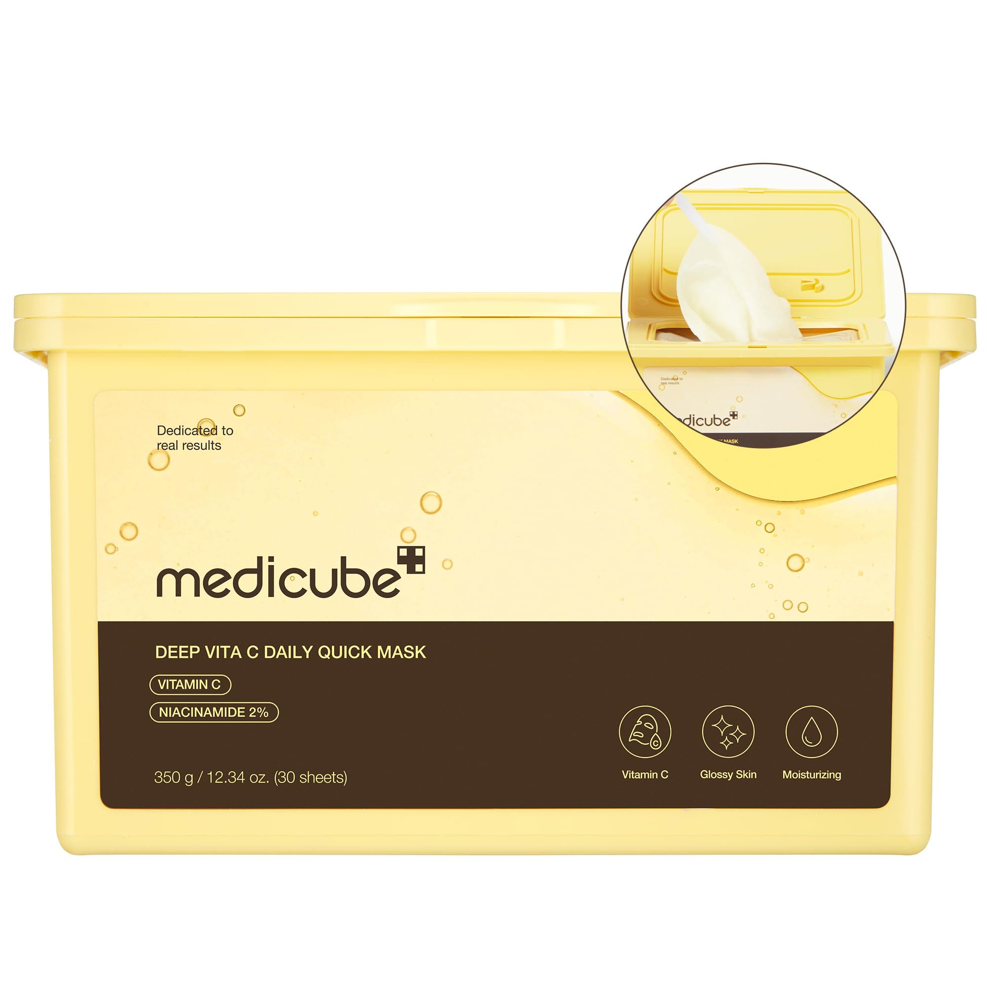 Medicube Deep Vita C Daily Quick Mask 30Pcs
