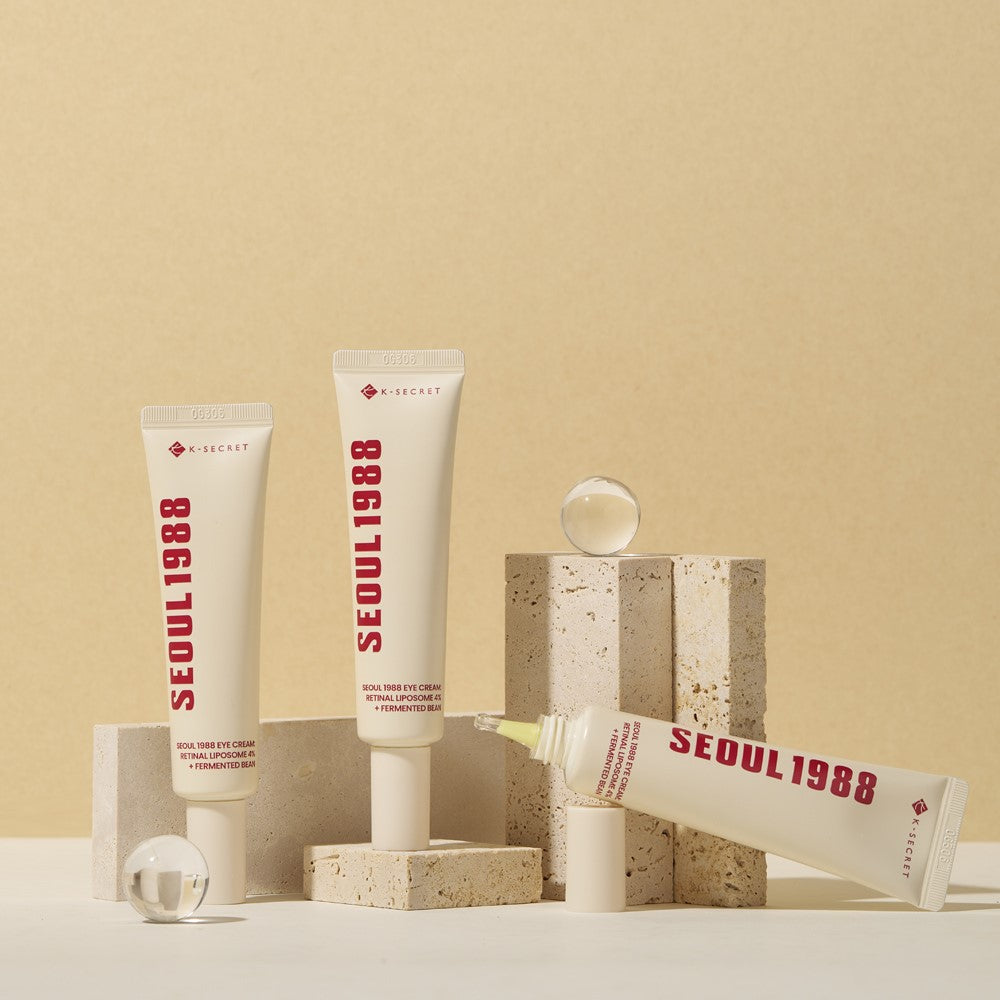 K-Secret Seoul 1988 Eye Cream: Retinal Liposome 4%+ Fermented Bean 30ml