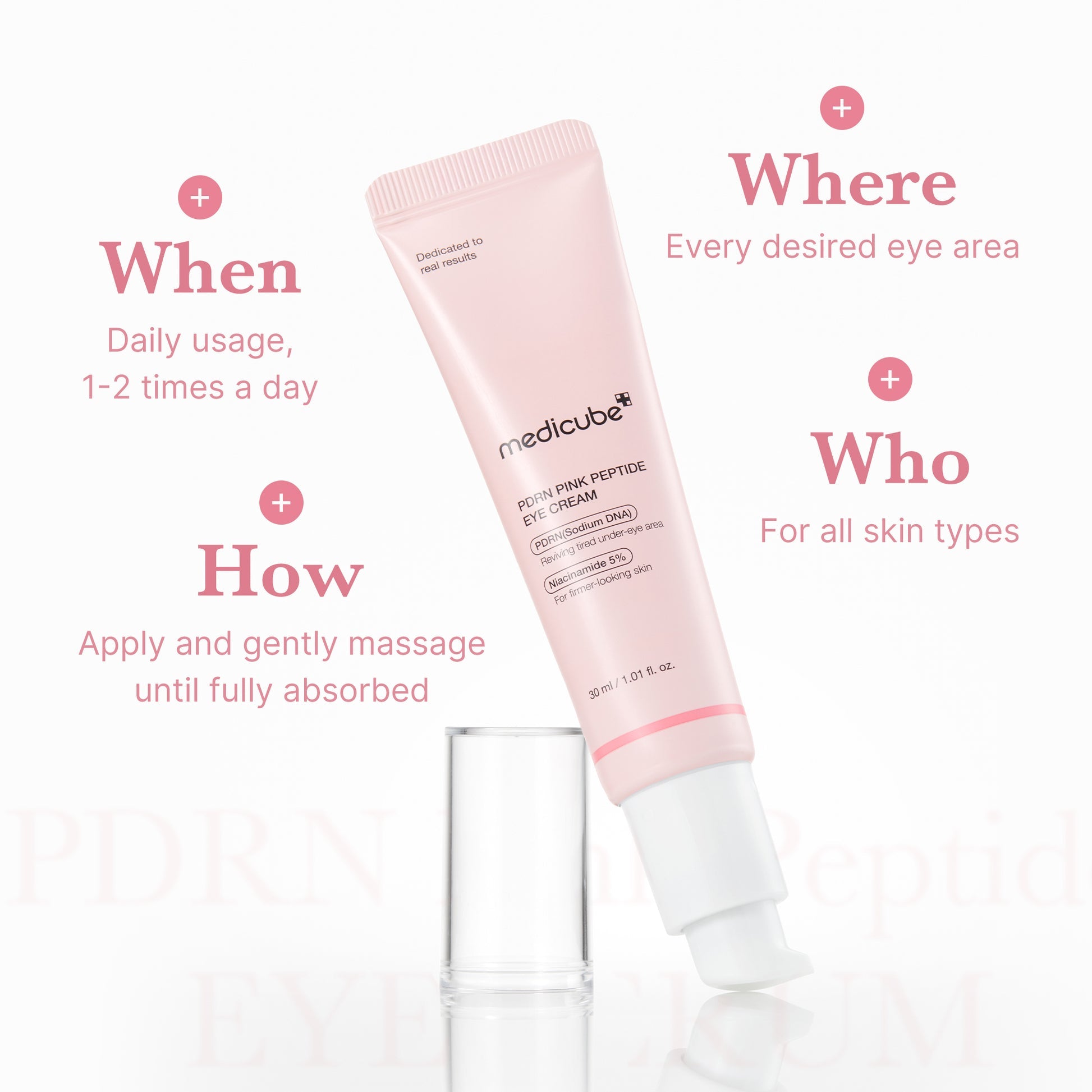 Medicube PDRN Pink Peptide Eye Serum 30ml