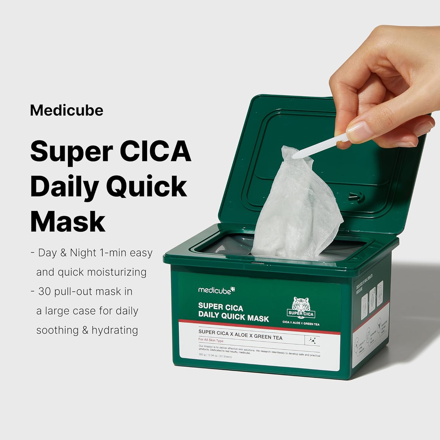 Medicube Super Cica Daily Quick Mask 30ea