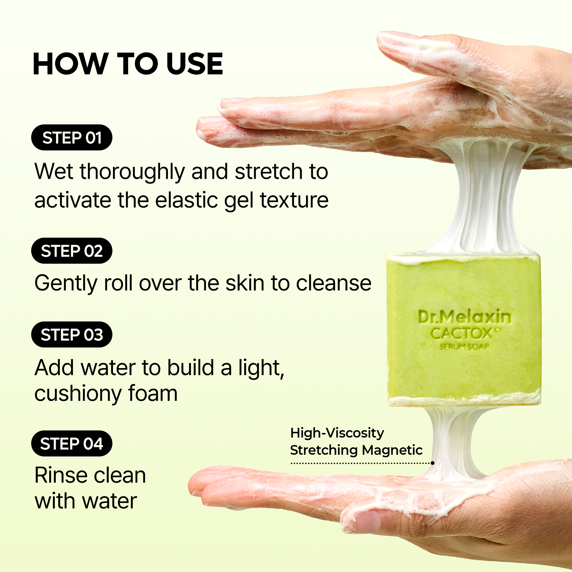 Dr.Melaxin Cactox Pore Relief Serum Soap