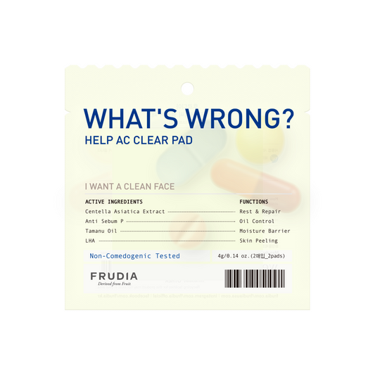 Frudia Whats Wrong Help Ac Clear Pad 1pc