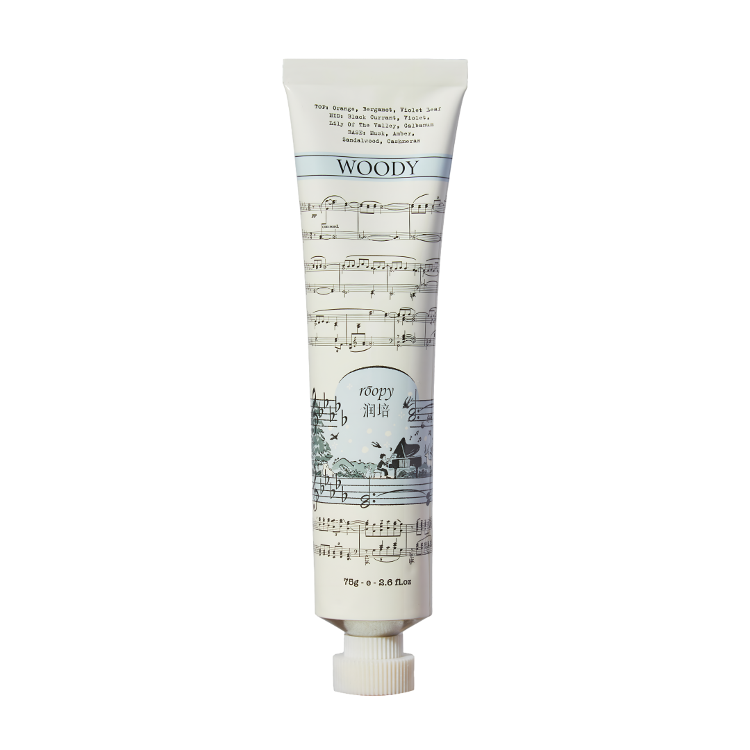 Roopy Fougere Fragrance Essential Oil Hand Cream 75g