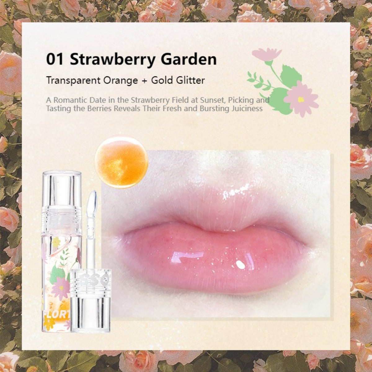 Flortte I Love You Nourishing Gradient Lip Oil