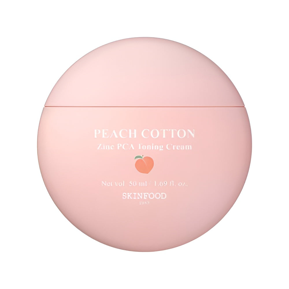 Skinfood Peach Cotton Zinc Pca Toning Cream 50ml