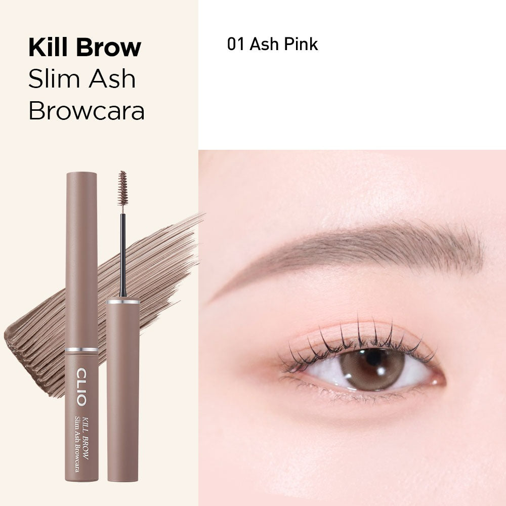 KILL BROW SLIM ASH BROWCARA 01 ASH PINK