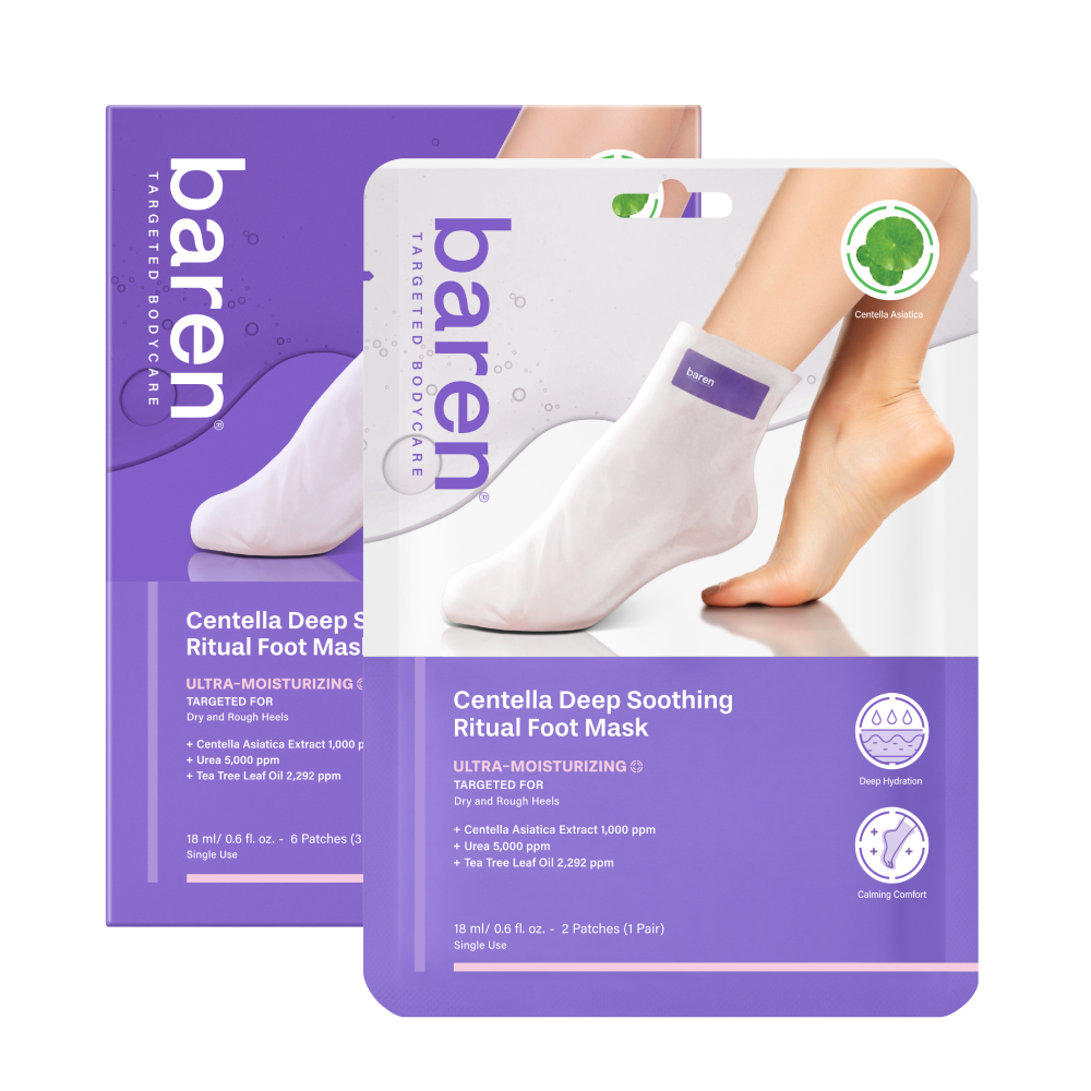 Baren Centella Deep Soothing Ritual Foot Mask 2ea