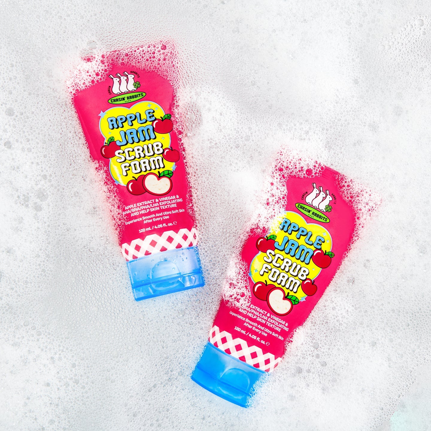 Chasin' Rabbits Apple Jam Scrub Foam 120ml