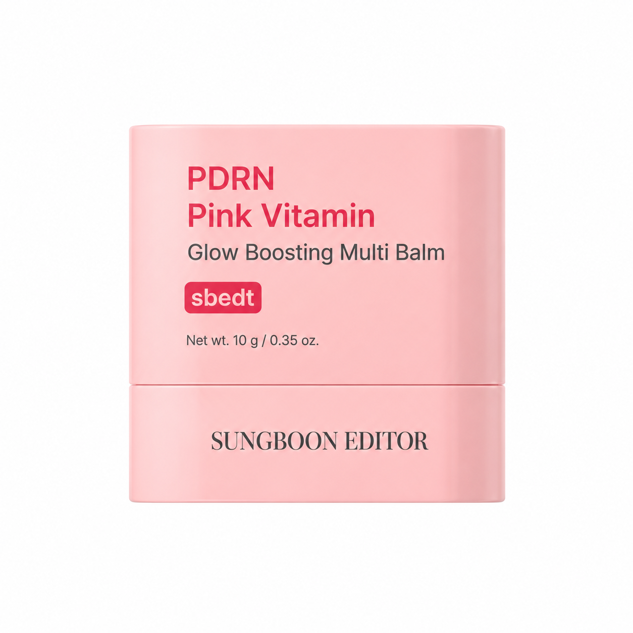 Sungboon Editor Pdrn Pink Vitamin Glow Boosting Multi Balm 10g