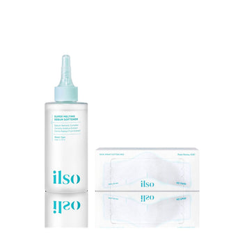 TONER/LOTION Ilso Super Melting Sebum Softener 150g + Skin Wrap Cotton Pad Set