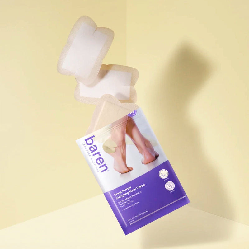 Baren Shea Butter Sleeping Heel Patch 2Pcs