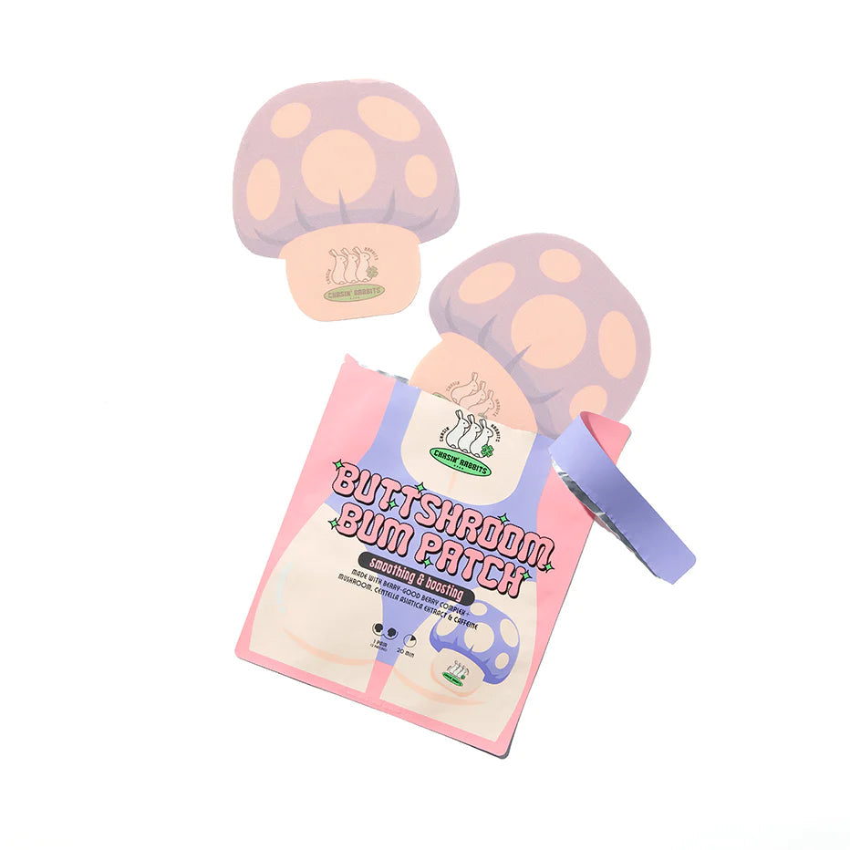 Chasin' Rabbits Butt Shroom Bum Patch 2Pcs