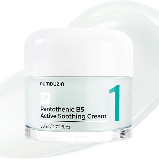 Numbuzin No.1 Pantothenic Active Soothing Cream 80ml