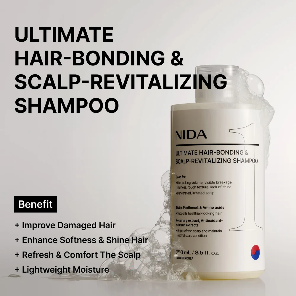 NIDA Ultimate Hair-Bonding Scalp-Revitalizing Shampoo 250ml