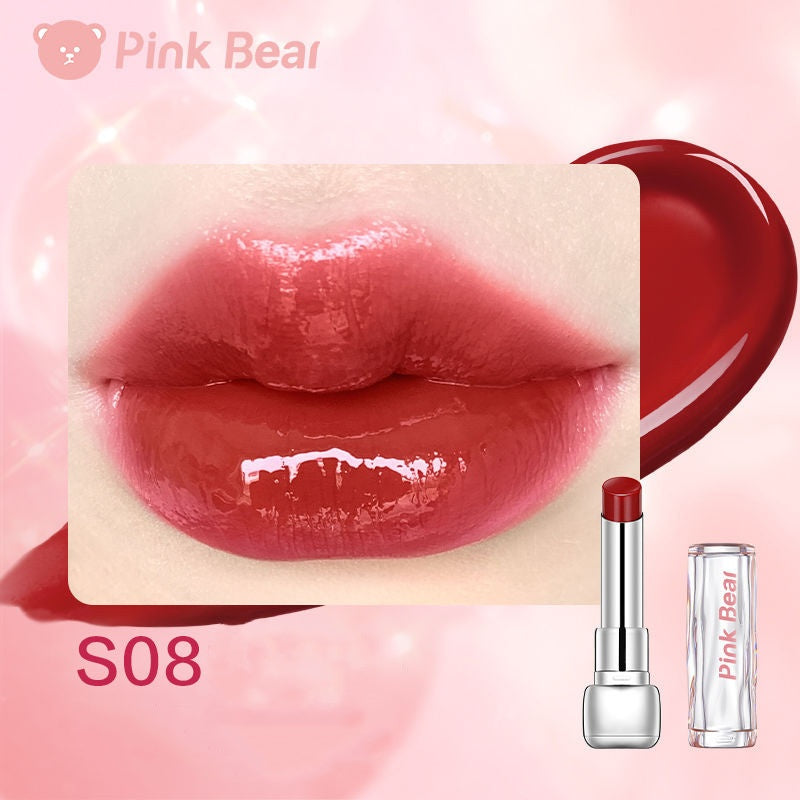 Pink Bear Sugar Glossy Lipstick