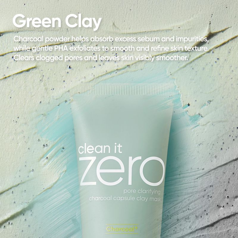 Banila Co Clean It Zero Charcoal Capsule Pore Clay Mask 100g