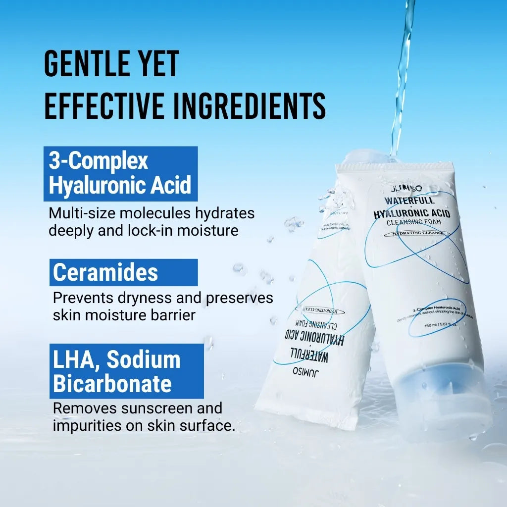 Jumiso Waterfull Hyaluronic Acid Form Cleanser 150ml
