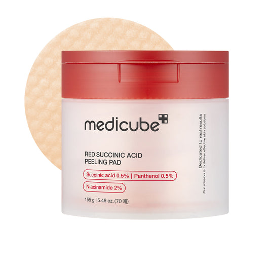 Medicube Red Succinic Acid Peeling Pad 70Pcs