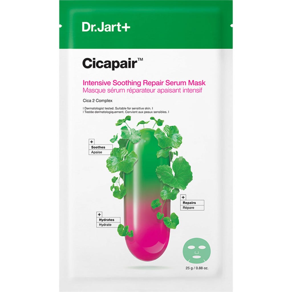 Dr.Jart Cicapair Intensive Soothing Repair Serum Mask 1Pc