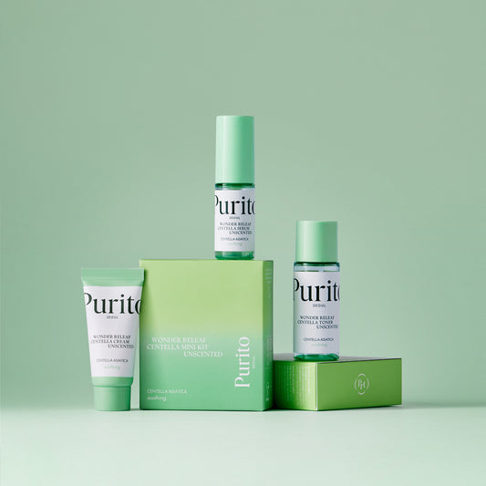 Purito Wonder Releaf Centella Unscented Mini Kit