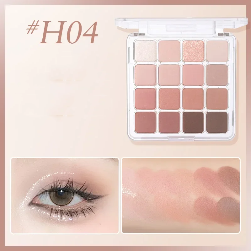 Hold Live Checkered 16-Color Eyeshadow Palette