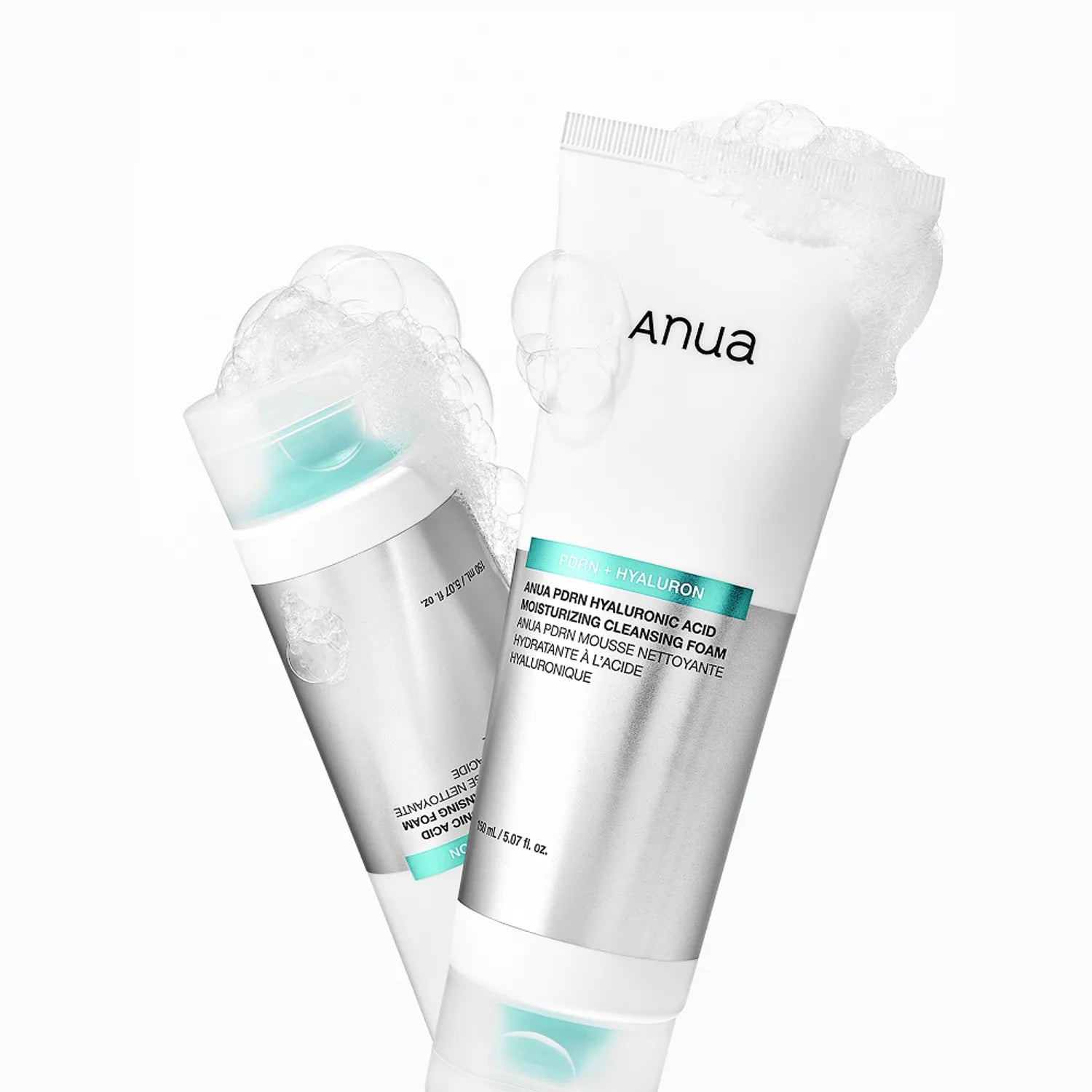 Anua PDRN Hyaluronic Acid Moisturizing Cleansing Foam 150ml
