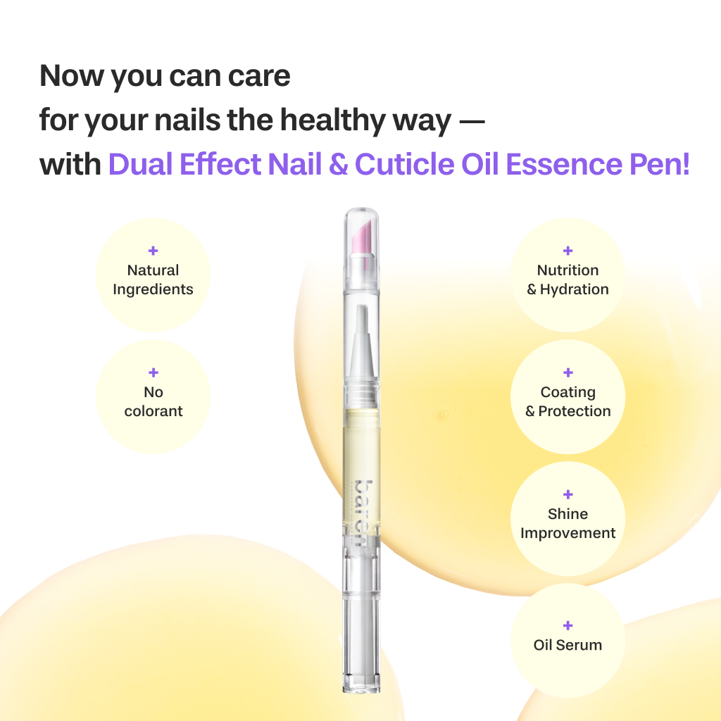Baren Dual Effect Nail And Cuticle Care Essence Oil Pen With Ceramic Pusher 2ml