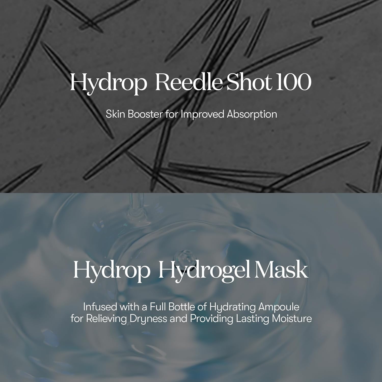 VT Cosmetics Hydrop Reedle Shot 100hl 2-Step Hydrogel Mask 1pc