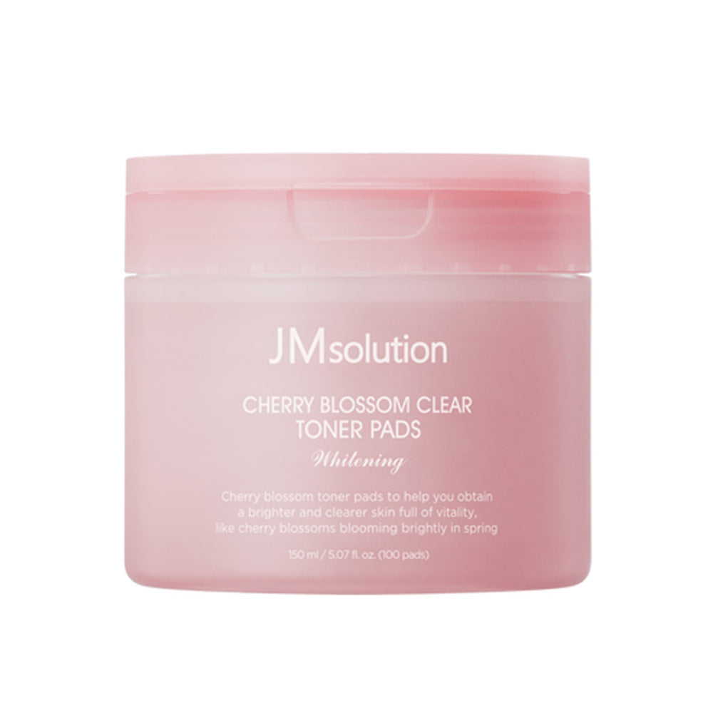 JM Solution Cherry Blossom Clear Toner Pad 100 Pads