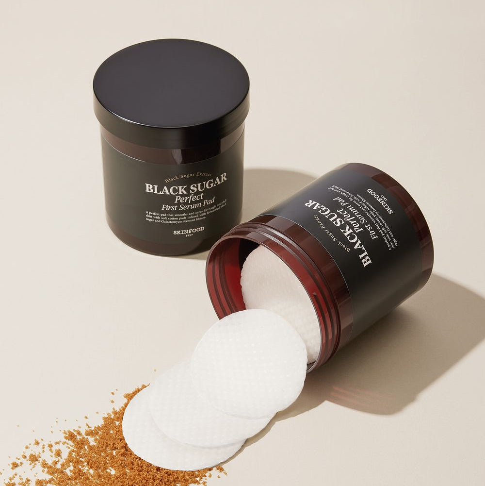 Skinfood Black Sugar Perfect First Serum Pad