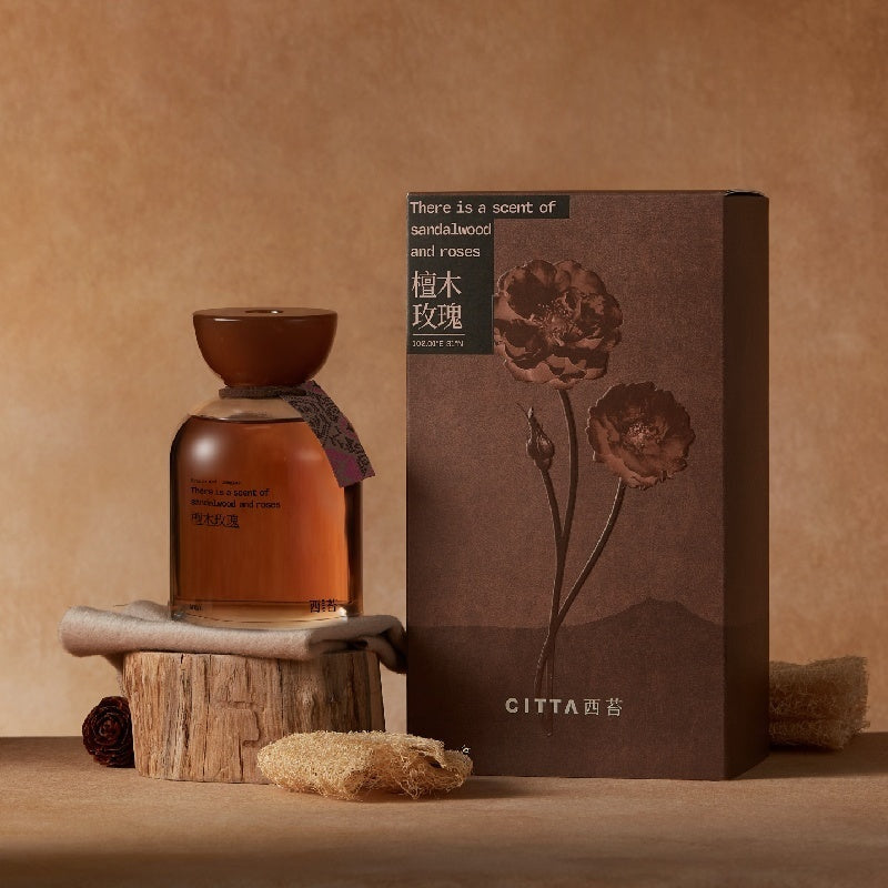 Citta Gold Mountain Rose Series Sandalwood And Roses 500ml