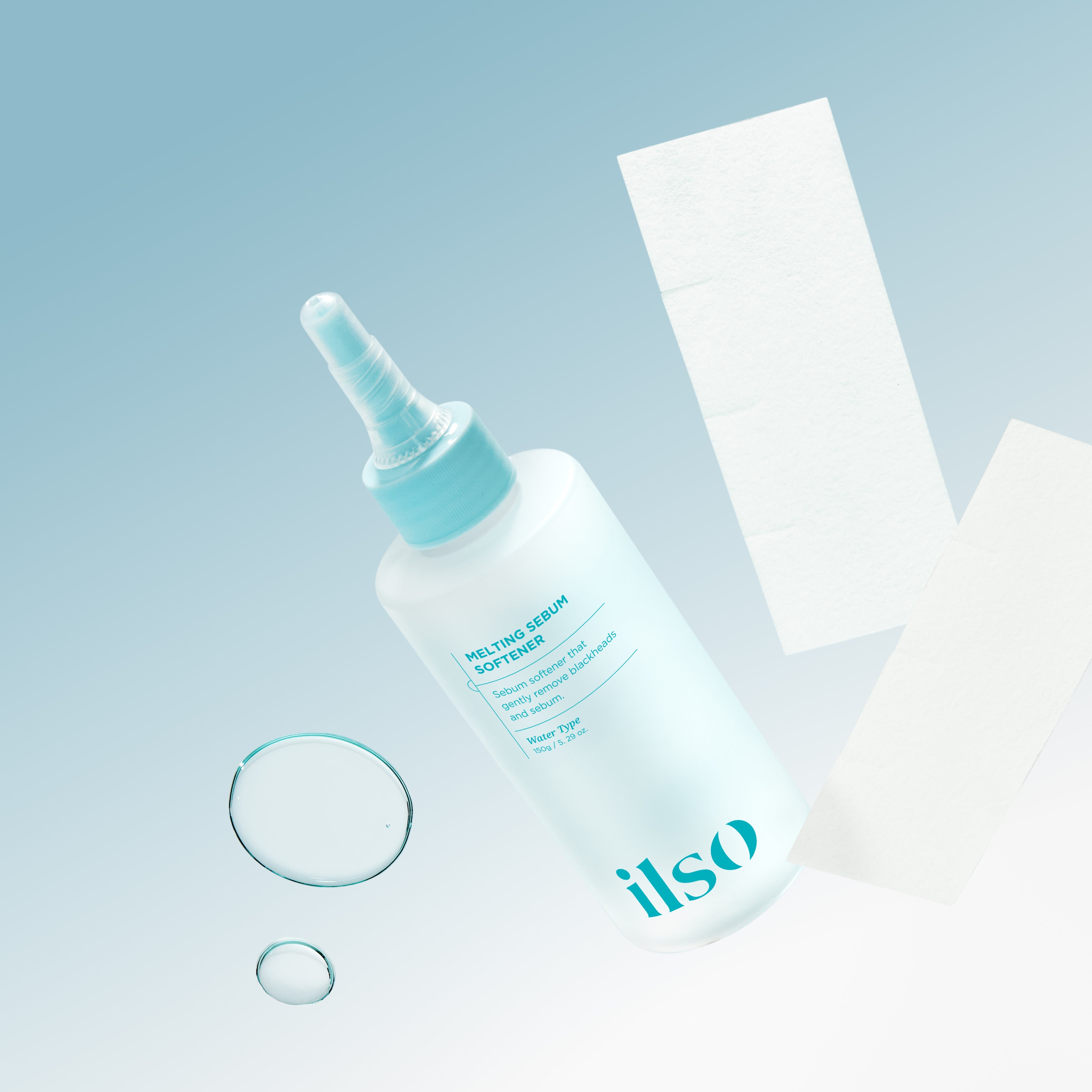Ilso Super Melting Sebum Softener 150g + Skin Wrap Cotton Pad Set