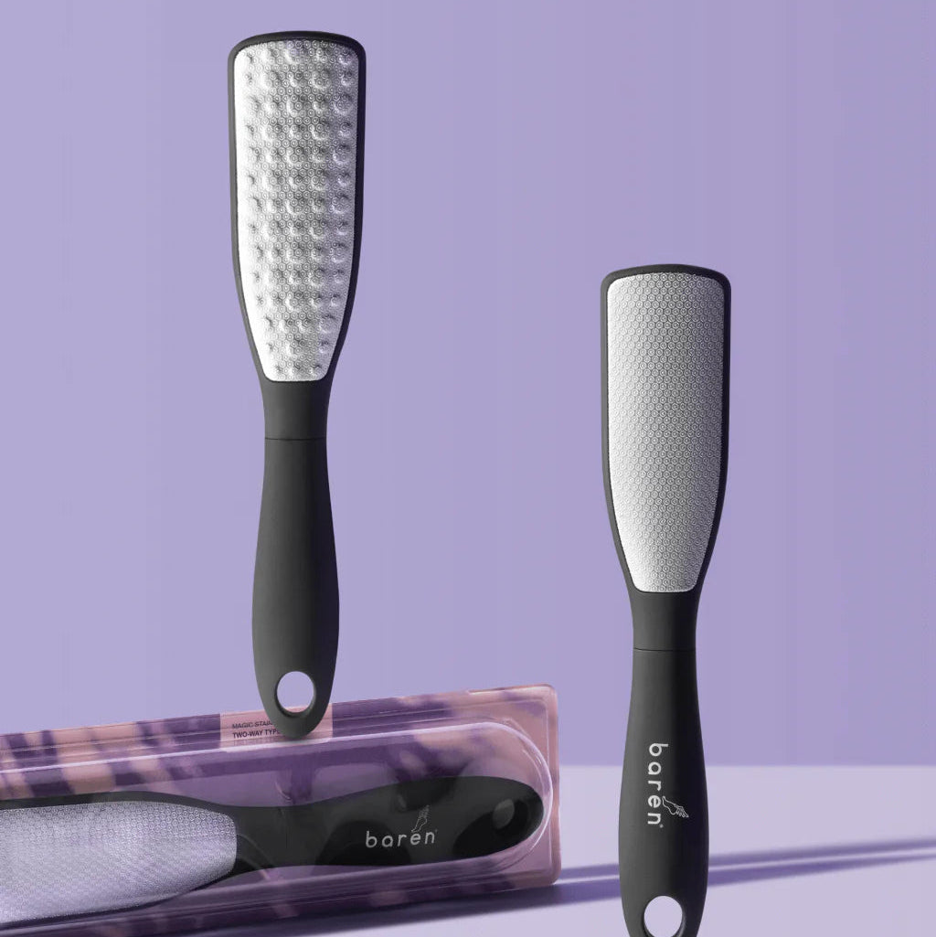 Baren Callus Remover Magic Stainless Pro Double Sided Foot File