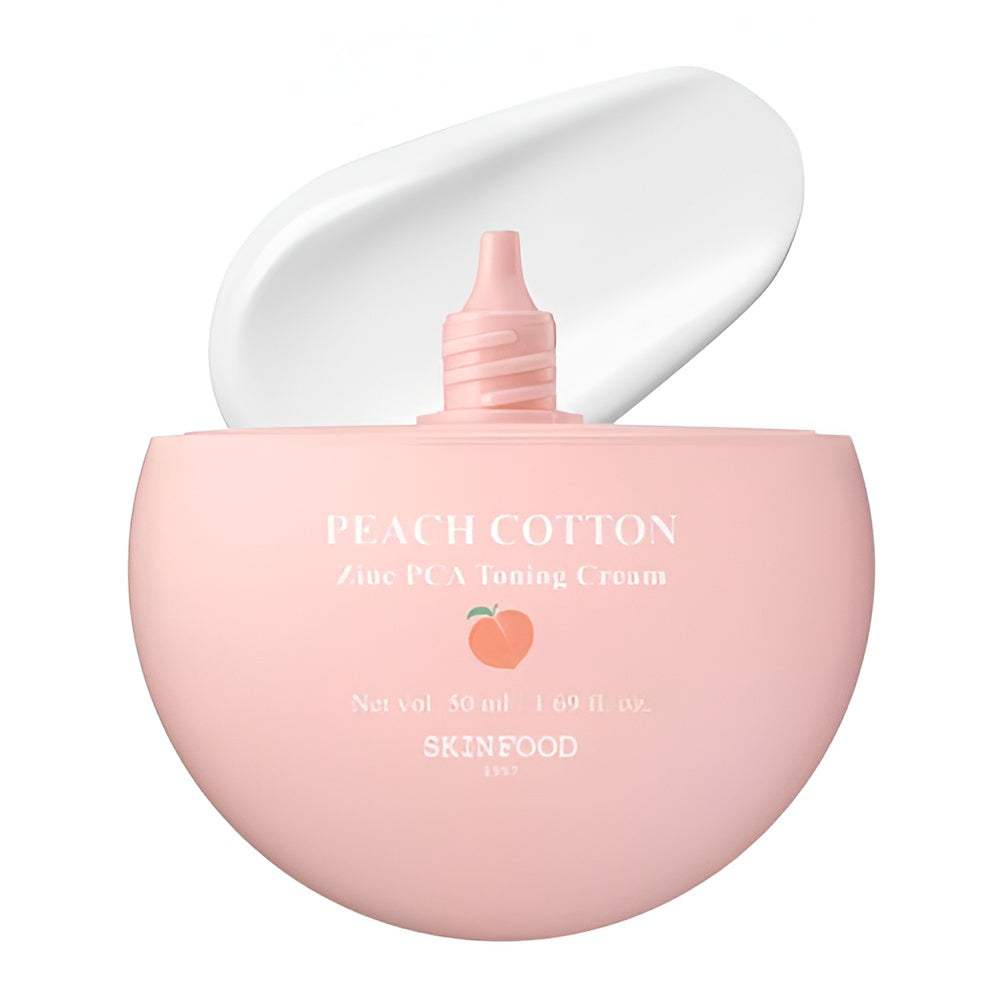 Skinfood Peach Cotton Zinc Pca Toning Cream 50ml