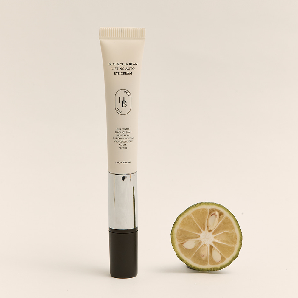 Heveblue Black Yuja Bean Lifting Auto Eye Cream 15ml